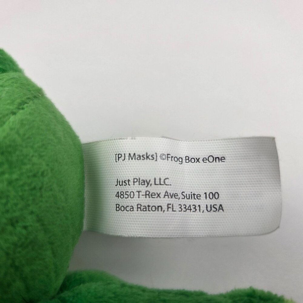 Just Play Disney Jr PJ Masks Green Gekko Plush Stuffed Doll Animal 9" - Picture 4 of 4
